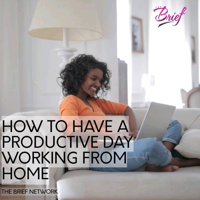 STAYING PRODUCTIVE WHILE WORKING FROM HOME