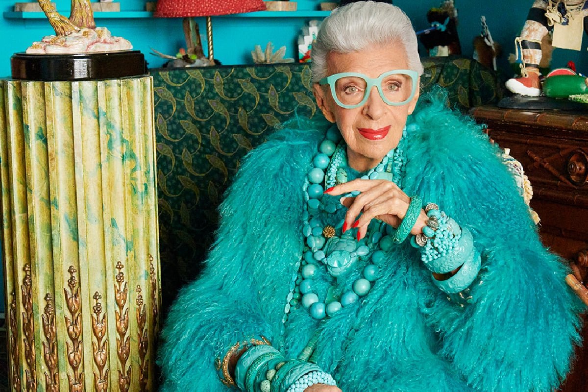 Iris Apfel: A Fashion Force Unbound by Age or Rules, Forever an Inspiration