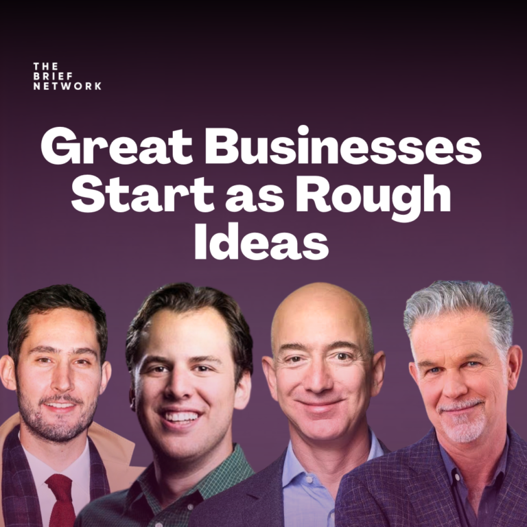 Ideas Don’t Arrive Fully Formed: What Amazon, Netflix, Nintendo and Instagram Teach Us About Turning Ideas Into Businesses